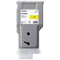 Original Canon PFI-206 300mL Yellow Ink Cartridge