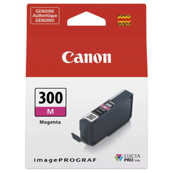 Original Canon PFI-300 Standard Yield Photo Magenta Ink Cartridge, 4195C002