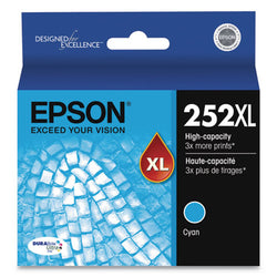 Original Epson T252XL Cyan (T252XL220) Ink Cartridge