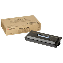 Original Kyocera KM-2530/3530 Standard Yield Black Toner Cartridge, 370AB011