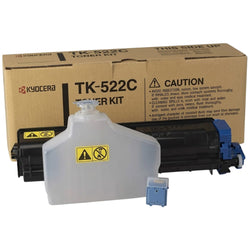 Original Kyocera TK-522C Cyan Toner Cartridge