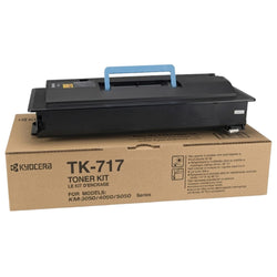 Original Kyocera TK-717 Standard Yield Black Toner Cartridge