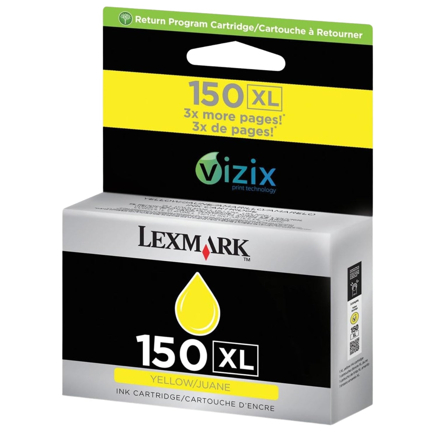 Cartouche LEXMARK 150XL Noir (x3) + Couleur compatible x 6 QUALITONER