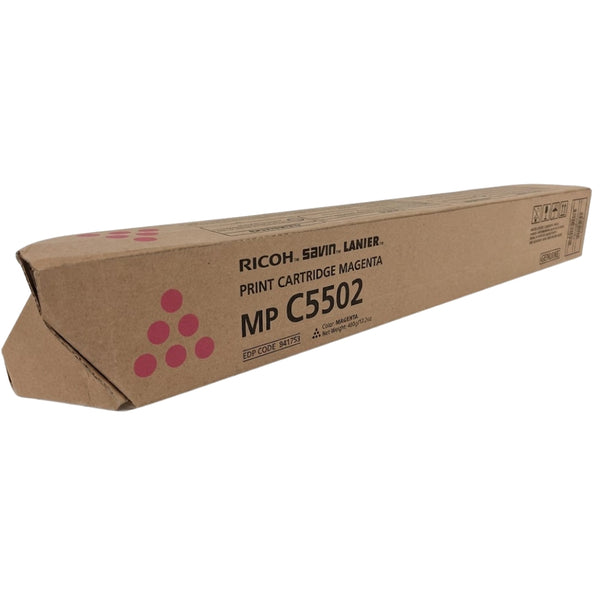 Original Ricoh MPC5502 Standard Yield Magenta Toner Cartridge, 841753