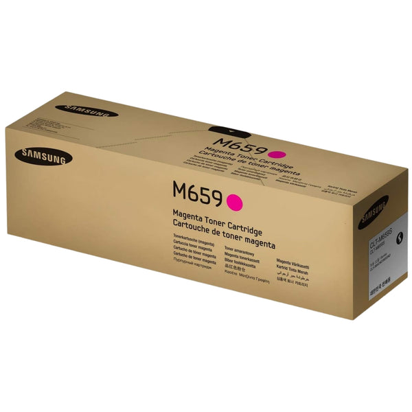 Original Samsung M659 Standard Yield Magenta Toner Cartridge, CLT-M659S