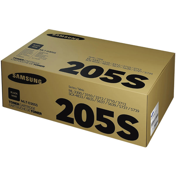 Orignal Samsung 205S Standard Yield Black Toner Cartridge, MLT-D205S