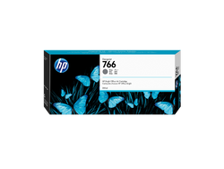 Original HP 766 High Yield Gray 300ml Ink Cartridge, P2V93A
