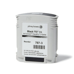 Original Pitney Bowes 787-3 Black Ink Cartridge