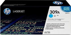 Original HP 308A Standard-Yield Cyan Toner Cartridge, Q2671A