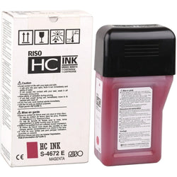 Original Risograph S-4672 Magenta Ink Tank