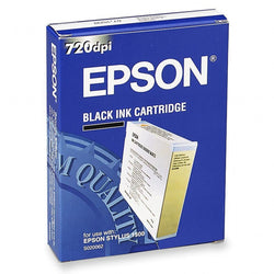 Genuine Epson S020062 Standard Yield Black Inkjet Cartridge, MJIC5