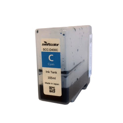 Original SwiftColor SCL-D400C High Yield Cyan Ink Cartridge, SCLD400C