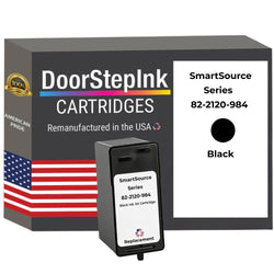 DoorStepInk Brand For SmartSource Series 82-2120-984 Black Replacement Ink Cartridge, Made In The USA