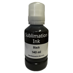DoorStepInk Brand Replacement for Epson Sublimation Black Ink Bottle Made in the USA