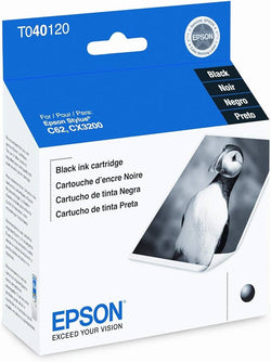 Epson T040 Black UltraChrome Ink Cartridge, T040120