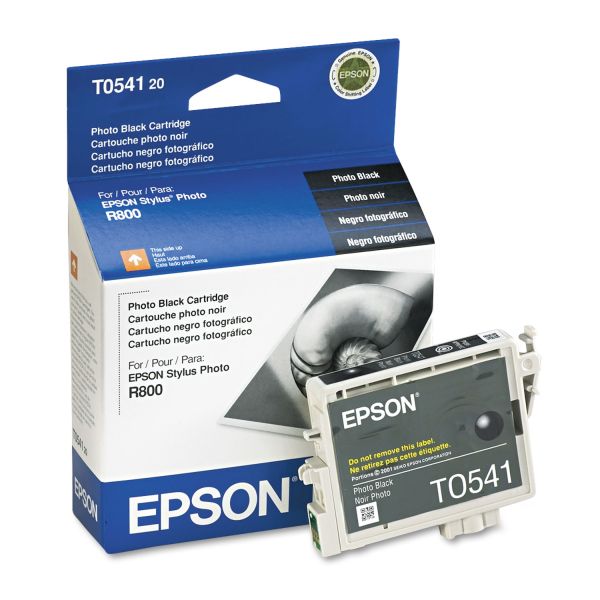 Genuine OEM Epson (T054) Photo Black Ink Cartridge, T054120