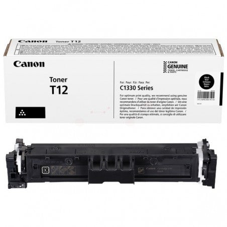 Genuine Canon T12 Standard Yield Black Toner Cartridge, 5098C006 