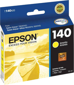 Genuine Epson 140 Yellow Ink Cartriidge,  T140420-AL