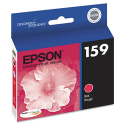 Epson 159 Standard-Yield Red UltraChrome Hi-Gloss Ink Cartridge, T159720