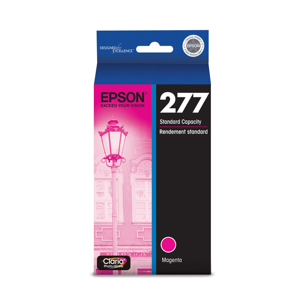 Epson 277 Standard-Yield Magenta Inkjet Cartridge, T277320-S