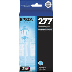 Epson 277 Standard-Yield Light Cyan Inkjet Cartridge, T277520-S