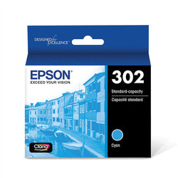 Epson 302 Cyan Ink Cartridge, T302220