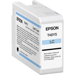 Original Epson T46Y5 Standard Yield Light Cyan Ink Cartridge