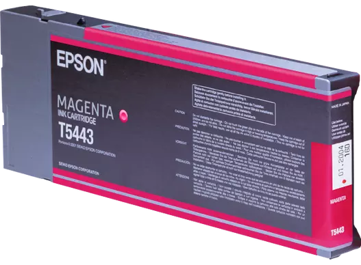 Epson T5443 High-Yield Magenta 220ml Ink Cartridge, T544300