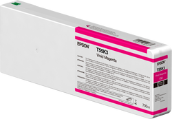 Epson 700ml UltraChrome HD Vivid Magenta Ink Cartridge, T55K300 