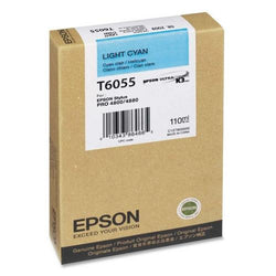 Epson T605 Light Cyan Ink Cartridge, T605500