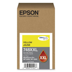 Epson 748XXL DURABrite Pro Extra High-Yield Yellow Ink Cartridge, T748XXL420