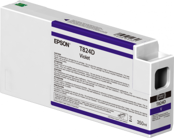 Genuine Epson 824 Violet Ink Cartridge, T824D00