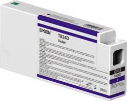 Genuine Epson 824 Violet Ink Cartridge, T824D00