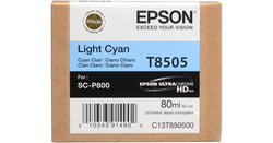 Genuine Epson 80ml UltraChrome HD Light Cyan Ink Cartridge, T850500