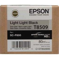 Genuine Epson 80ml UltraChrome HD Light Light Black Ink Cartridge, T850900