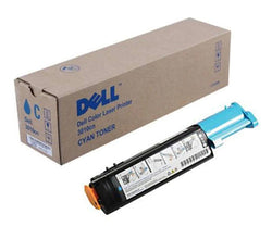 Genuine Dell 3010CN Standard Yield Cyan Laser Toner Cartridge, TH204