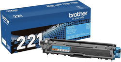 Brother TN221C Standard-Yield Cyan Toner Cartridge