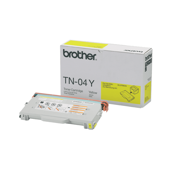 Brother TN04Y Yellow Laser Toner Cartridge