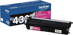 Genuine Brother TN-433 Magenta High-Yield Toner Cartridge, TN433M