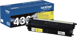 Genuine Brother TN-433 Yellow High-Yield Toner Cartridge, TN433Y