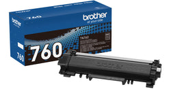 Original Brother TN-760 High Yield Black Toner Cartridge