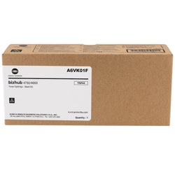 Original Konica Minolta TNP44 Standard Yield Black Toner Cartridge, A6VK01F