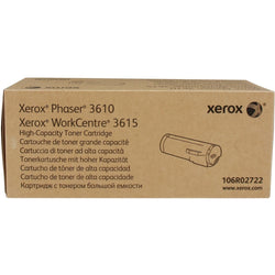 Xerox Phaser 3610/Work Centre 3615 Black Toner Cartridge, 106R02722