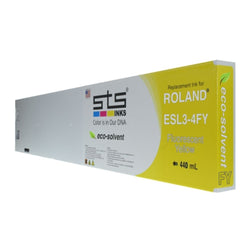 Roland Eco-Sol Max ESL3-4YE Solvent Ink Cartridge 440ml Yellow