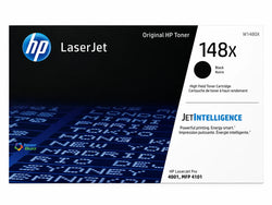Original HP 148X High-Yield Black Toner Cartridge, W1480X