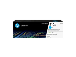 Original HP 210X High Yield Cyan Toner Cartridge, W2101X