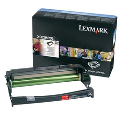 Genuine Lexmark X203 Standard Yield Black Imaging Drum, X203H22G