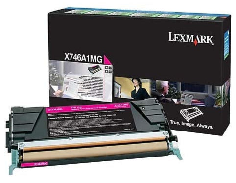 Genuine Lexmark X746A1MG Standard Yield Magenta Toner Cartridge