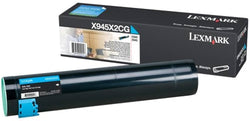 Genuine Lexmark X945X2CG High Yield Cyan Toner Cartridge
