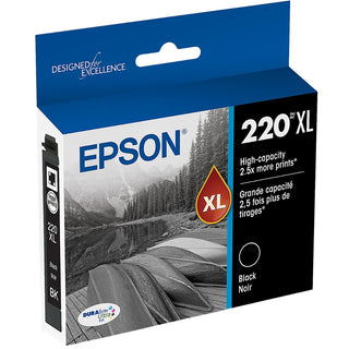 Epson 220XL High-capacity Black Ink Cartridge